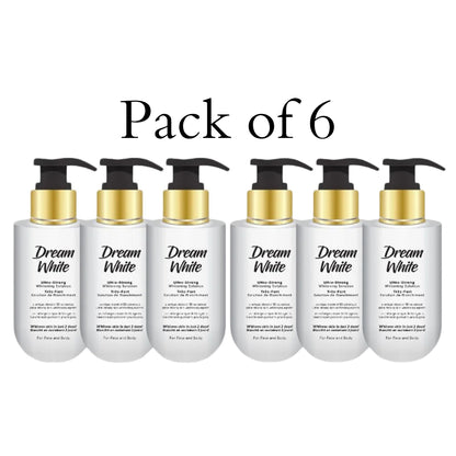 Dream White Whitening Solution Pack of 6 - Face & Body Care