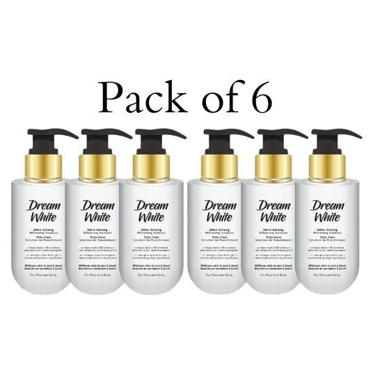 Dream White Whitening Solution Pack of 6 - Face & Body Care