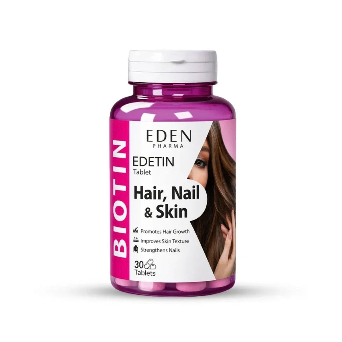 Edetin Biotin & Vitamin C Tablets