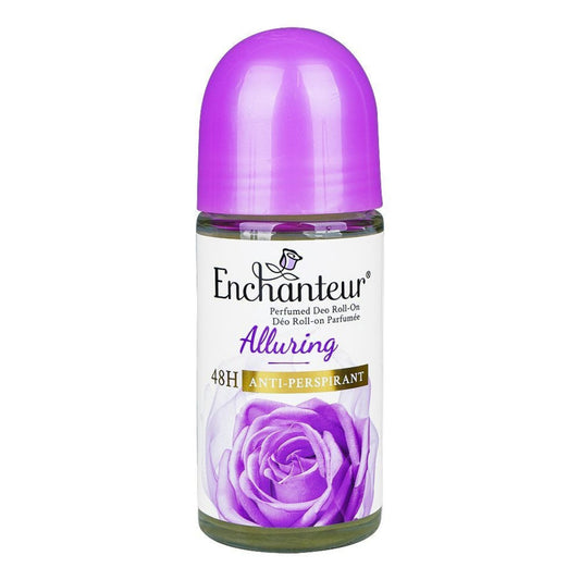 Enchanteur Alluring roll on deodorant for women 48h floral freshness