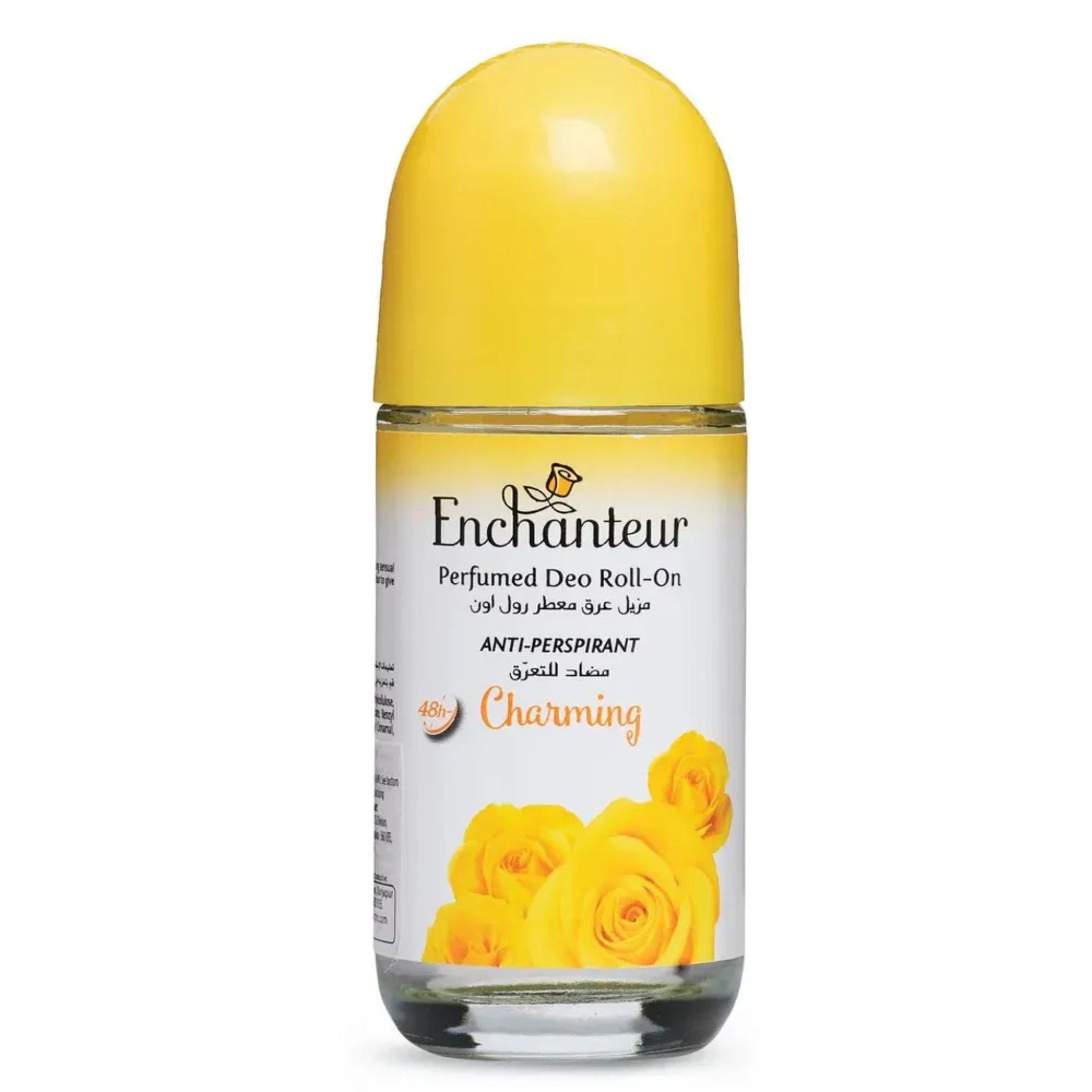 Enchanteur Charming roll on deodorant for women 48h floral freshness