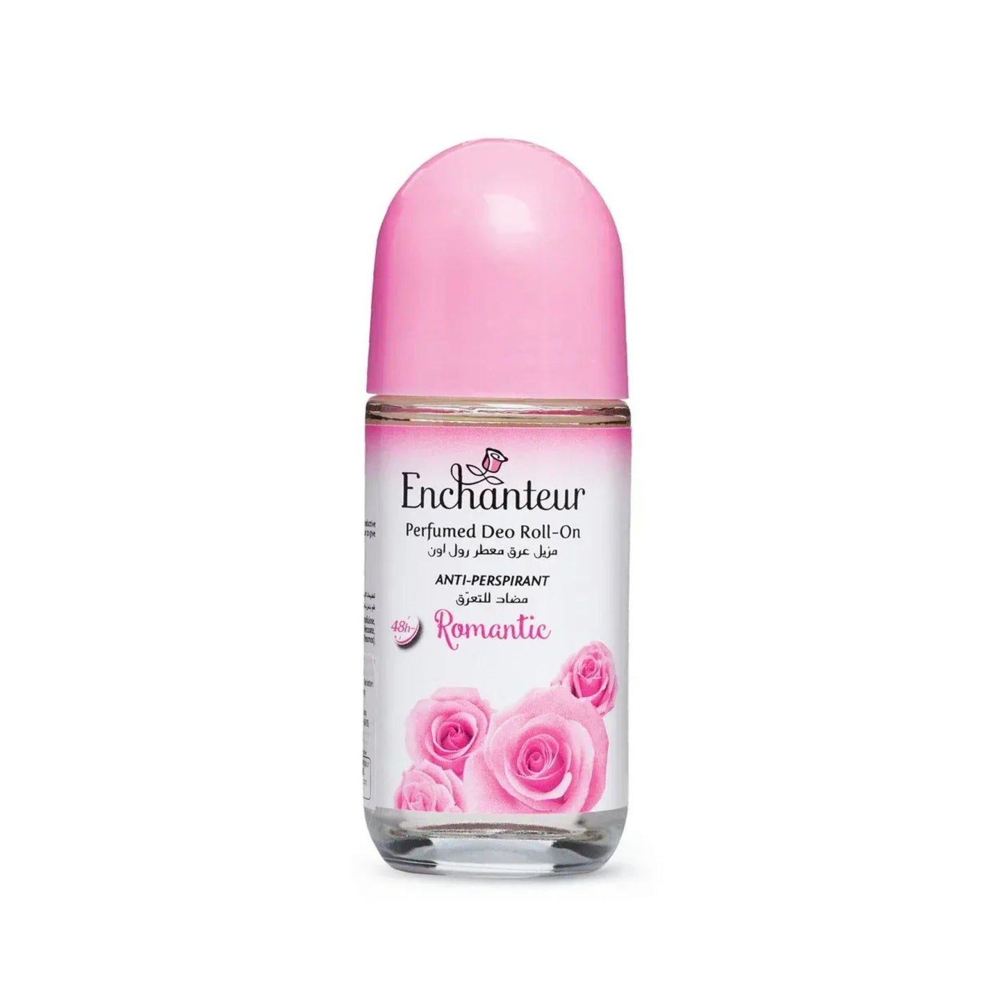 Enchanteur Romantic roll on deodorant for women 48h floral freshness