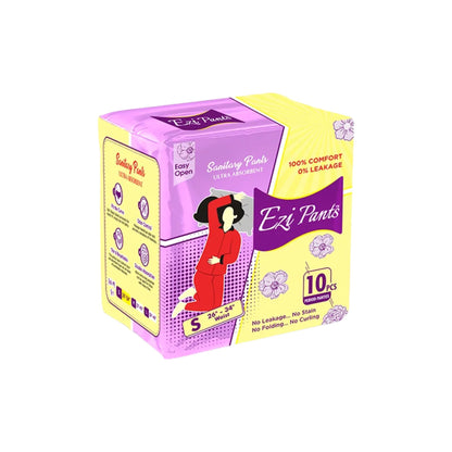 Ezi-Pants Sanitary Pants - Small (12-Hour Protection)