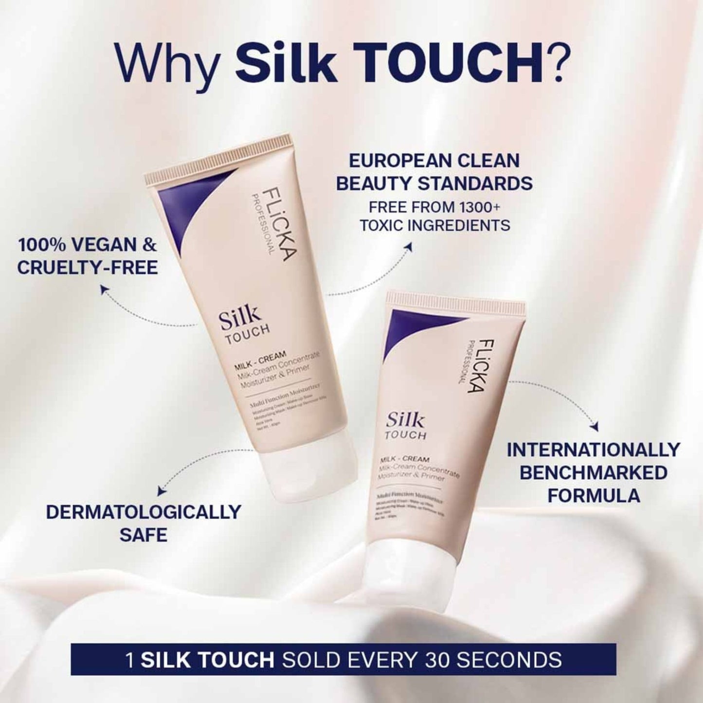 FLiCKA Silk Touch 3-in-1 Primer + Moisturizer