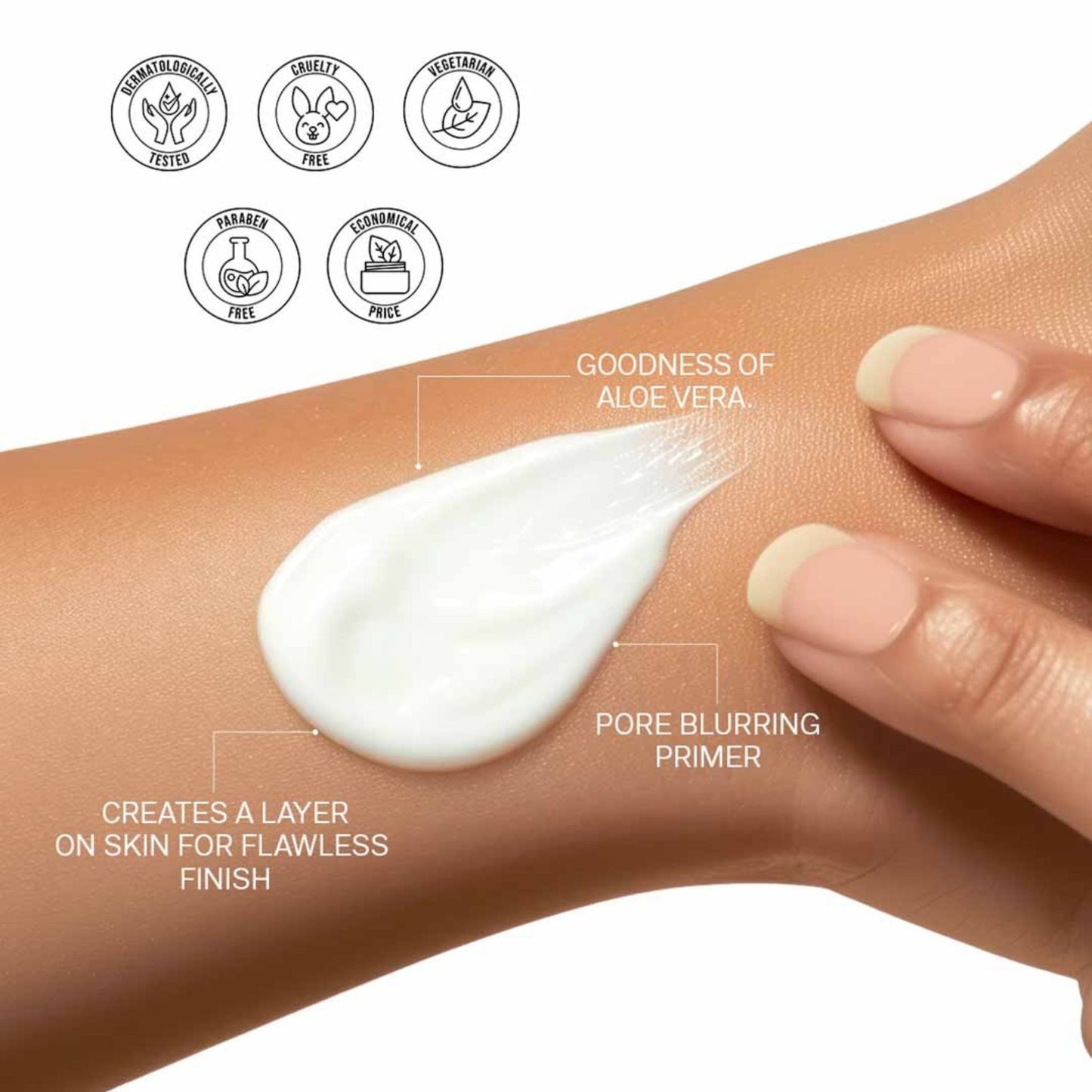 FLiCKA Silk Touch 3-in-1 Primer + Moisturizer