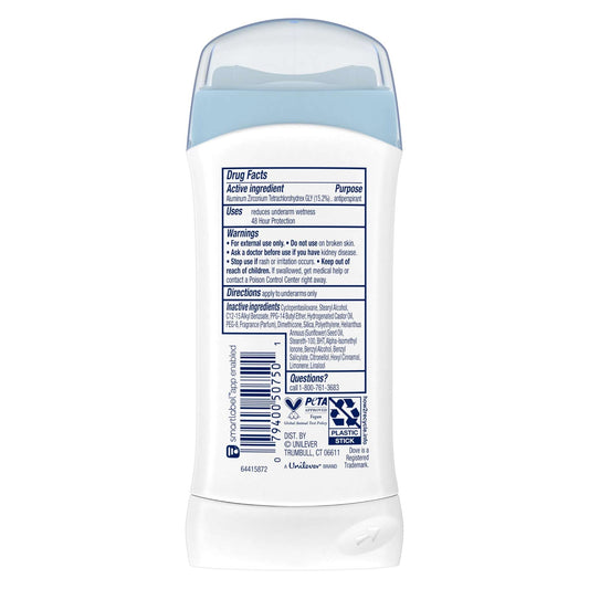 Fresh Deodorant Stick by Dove - Antiperspirant