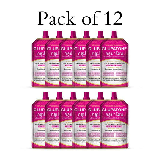 GLUPATONE Skin Whitening Emulsion Pack of 12 - GS-120