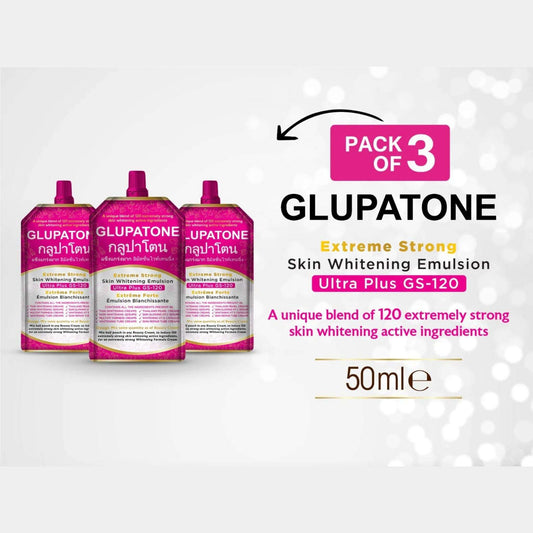 GLUPATONE Skin Whitening Emulsion Pack of 3 - GS-120