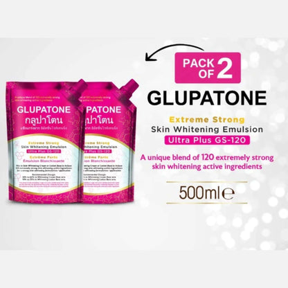 Glupatone Skin Whitening Emulsion Pack of 2 - GS-120