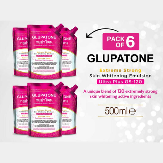 Glupatone Skin Whitening Emulsion Pack of 6 - GS-120