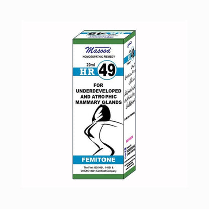 HR 49 Homeopathic Drops for Natural Bust Development