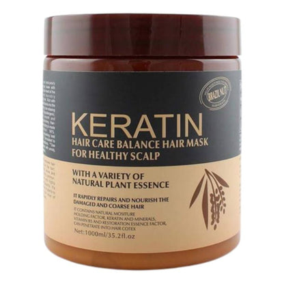 Brazil Nut Keratin Hair Mask Hair Balance For Healthy Scalp - 1000ml