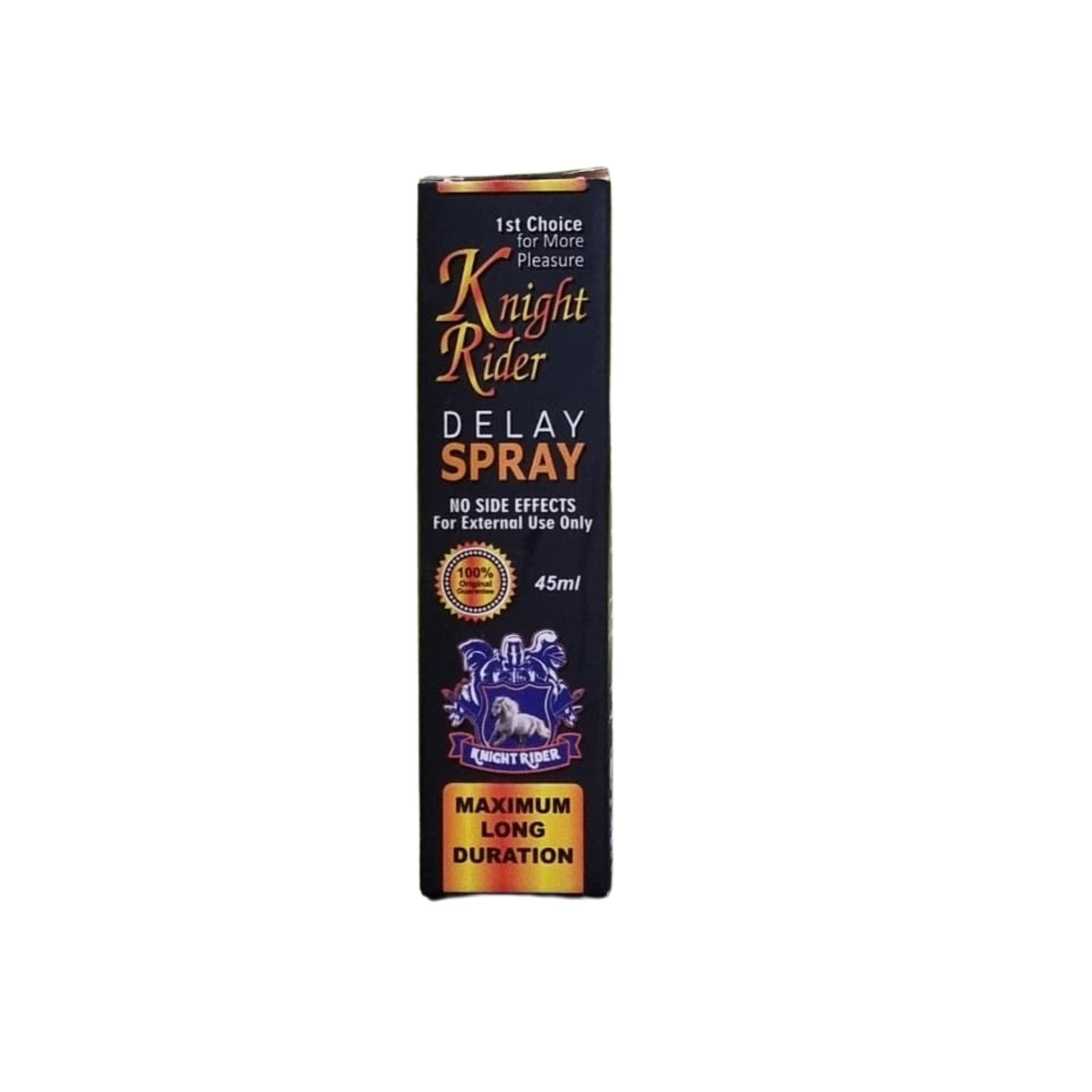 Knight Rider Delay Spray 45ml Bottle and Packaging