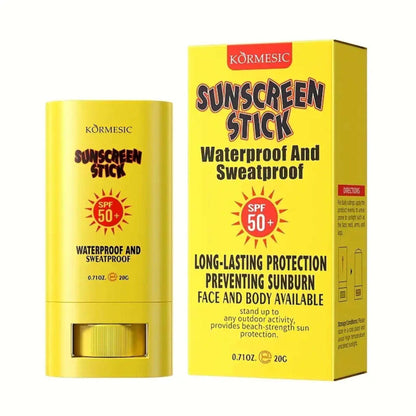 Kormesic Sunscreen Stick Sweat Proof And Water Proof  SPF 50+ - 20g
