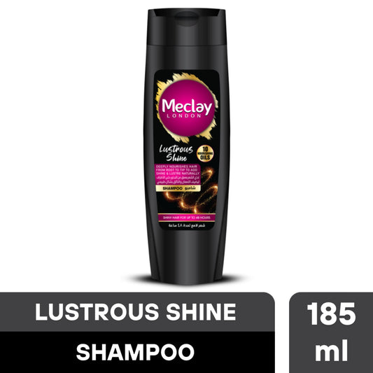Meclay Lustrous Shine Shampoo for Glossy, Silky Hair - 185ml
