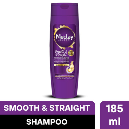 Meclay Smooth & Straight Shampoo for Frizz-Free Hair - 185ml
