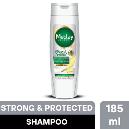 Meclay Strong & Protected Shampoo for Heat-Styled Hair - 185ml