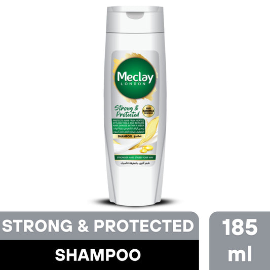 Meclay Strong & Protected Shampoo for Heat-Styled Hair - 185ml