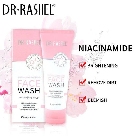 Niacinamide Face Wash by Dr. Rashel - Whitening Cleanser 100g