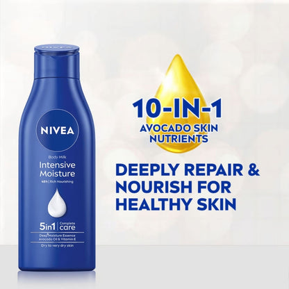 Nivea Intensive Moisture 5-in-1 Complete Care Body Milk 200ml