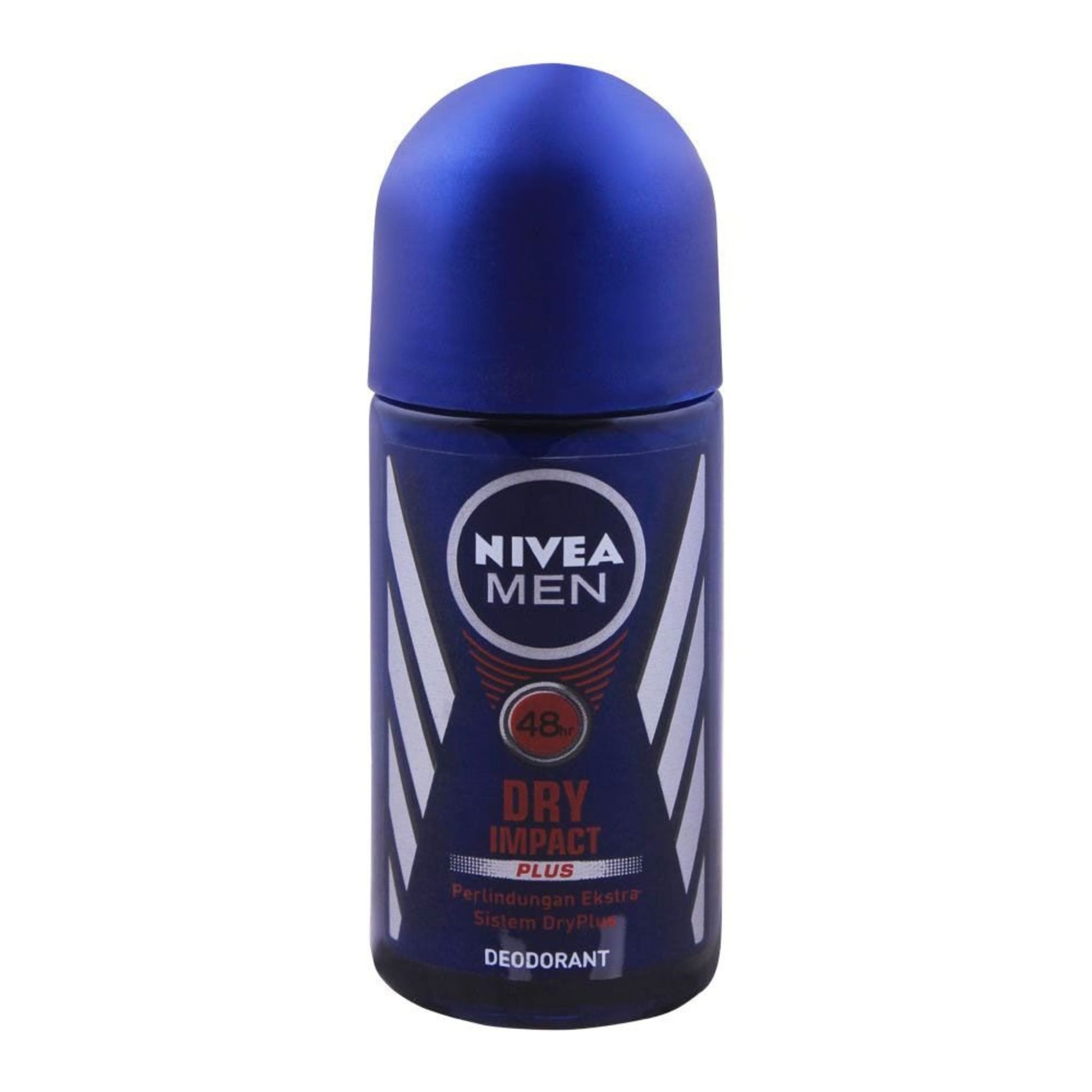 Nivea Men 48H Dry Impact Plus Roll On Deodorant - 50ml
