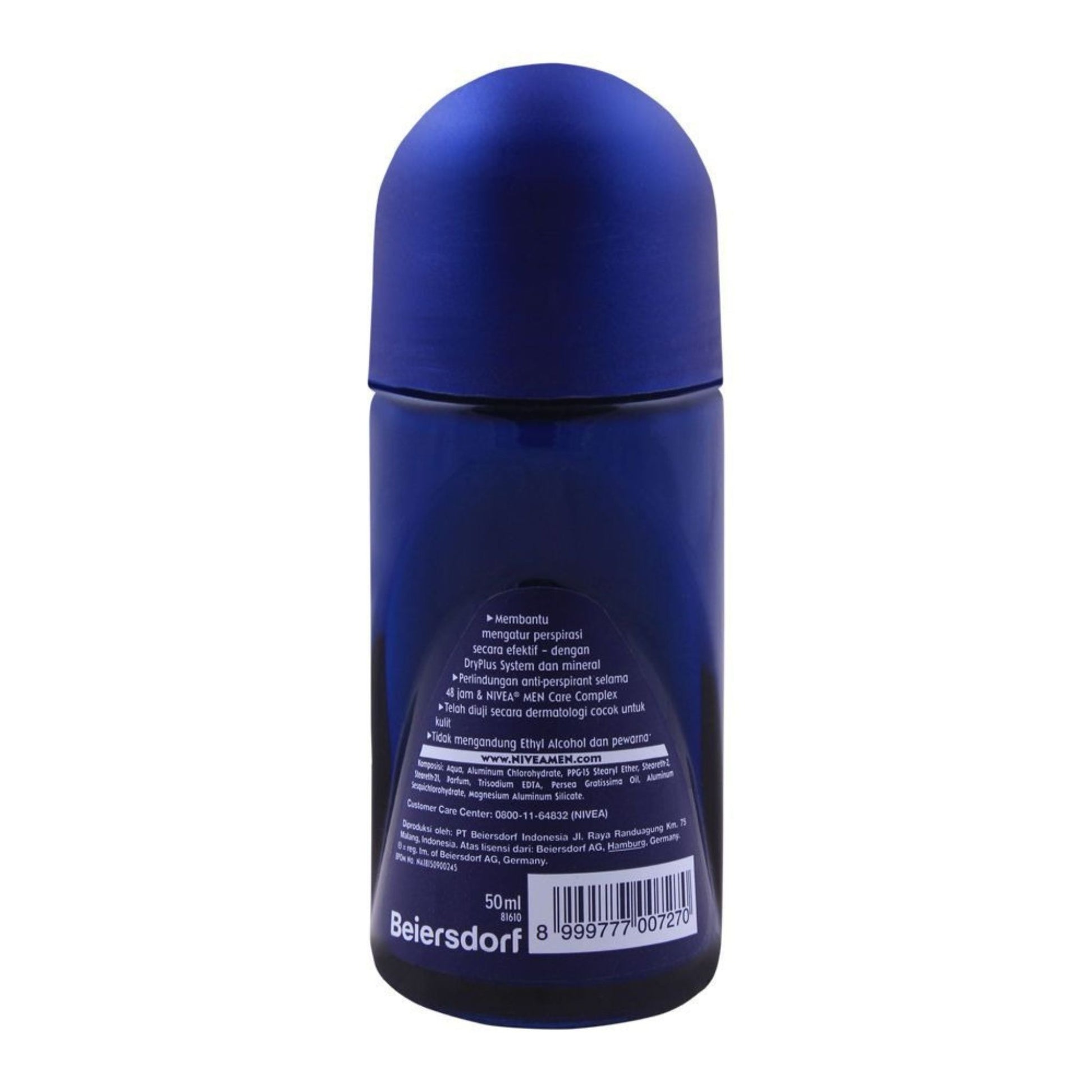 Nivea Men 48H Dry Impact Plus Roll On Deodorant - 50ml