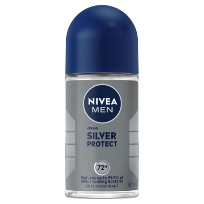 Nivea Men Silver Protect Anti-Perspirant Roll-On - 50ml