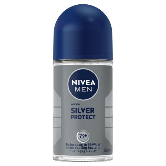 Nivea Men Silver Protect Anti-Perspirant Roll-On - 50ml