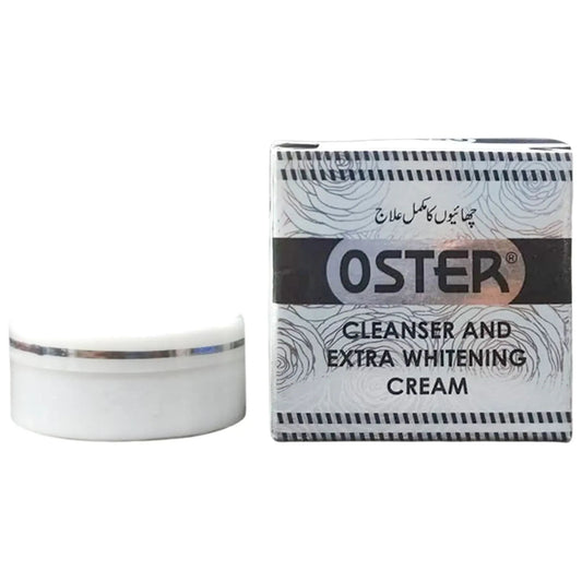 OSTER Cleanser and Extra Whitening Cream