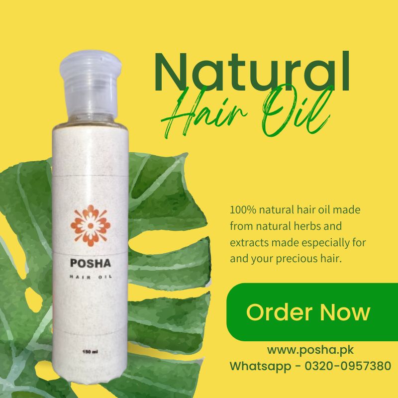 POSHA Hair Oil Anti Hair Fall Anti Hair Loss Regrow your Hair - 150ml