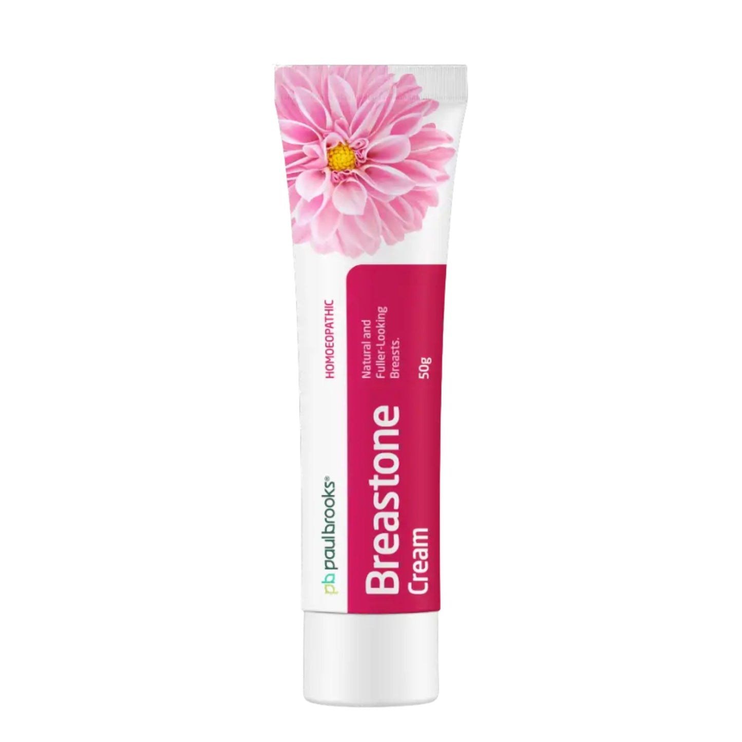 Paul Brooks Breastone Cream - Homeopathic Cosmetic Care for Fuller Look