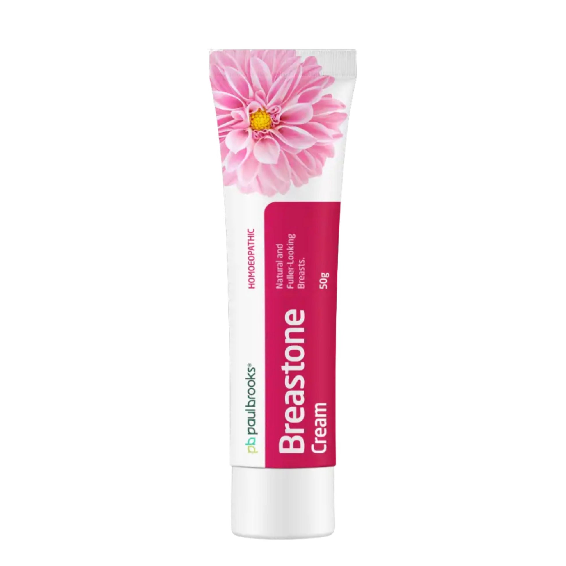 Paul Brooks Breastone Cream - Homeopathic Cosmetic Care for Fuller Look