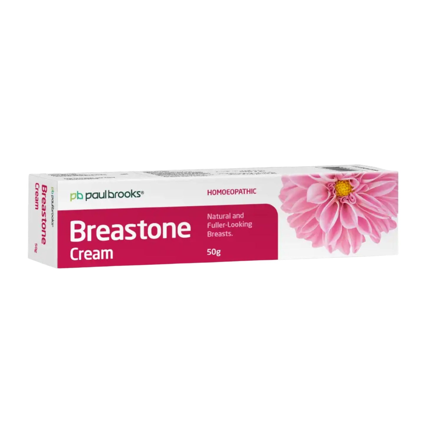 Paul Brooks Breastone Cream - Homeopathic Cosmetic Care for Fuller Look