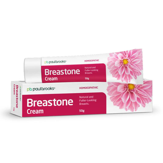 Paul Brooks Breastone Cream - Homeopathic Cosmetic Care for Fuller Look