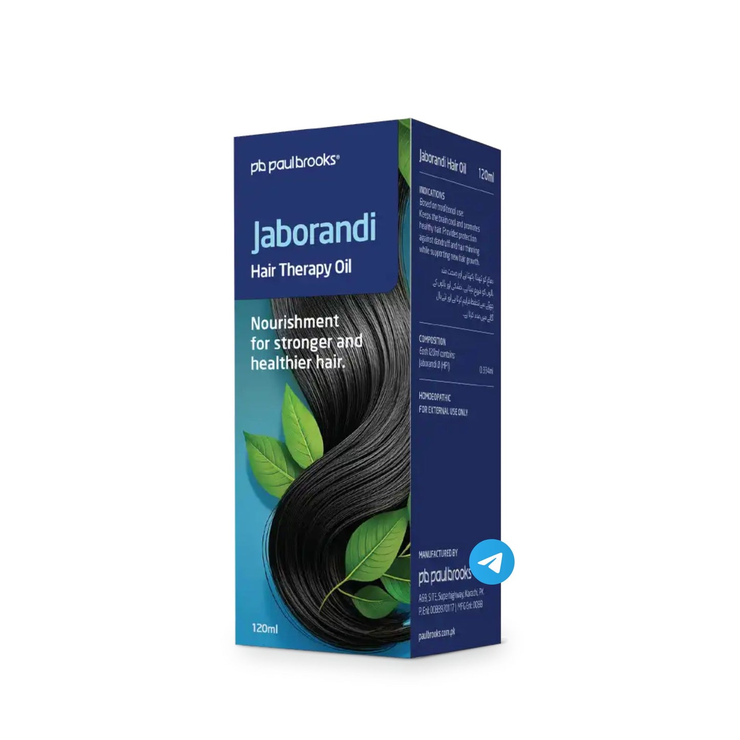 Paul Brooks Jaborandi Hair Therapy Oil - Nourishment for Healthier Hair