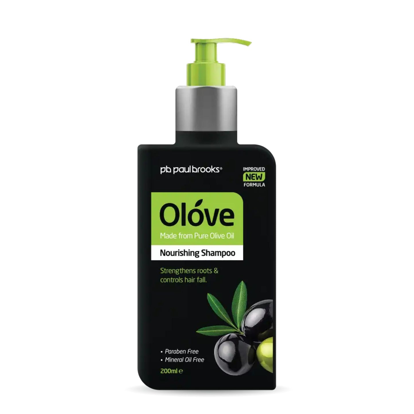 Paul Brooks Olóve Nourishing Shampoo with Pure Olive Oil - 200ml