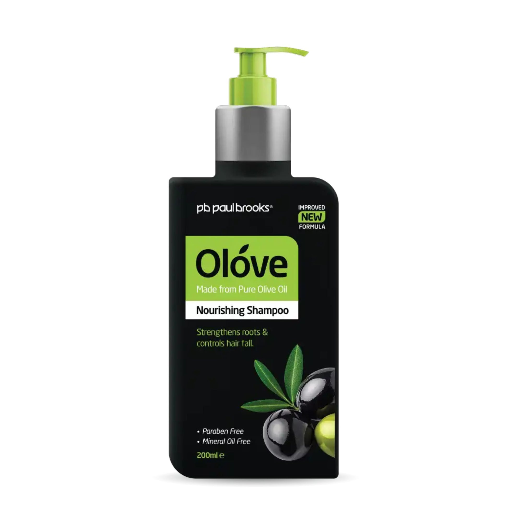 Paul Brooks Olóve Nourishing Shampoo with Pure Olive Oil - 200ml