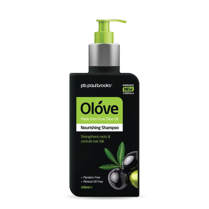 Paul Brooks Olóve Nourishing Shampoo with Pure Olive Oil - 200ml