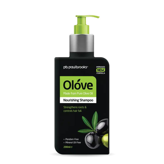 Paul Brooks Olóve Nourishing Shampoo with Pure Olive Oil - 200ml