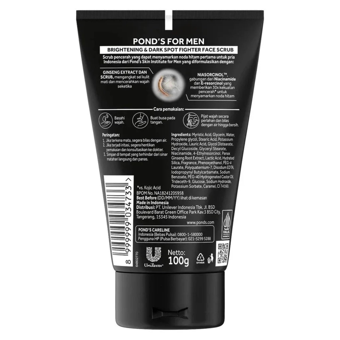 Pond’s Men Brightening Dark Spot Fighter Face Wash