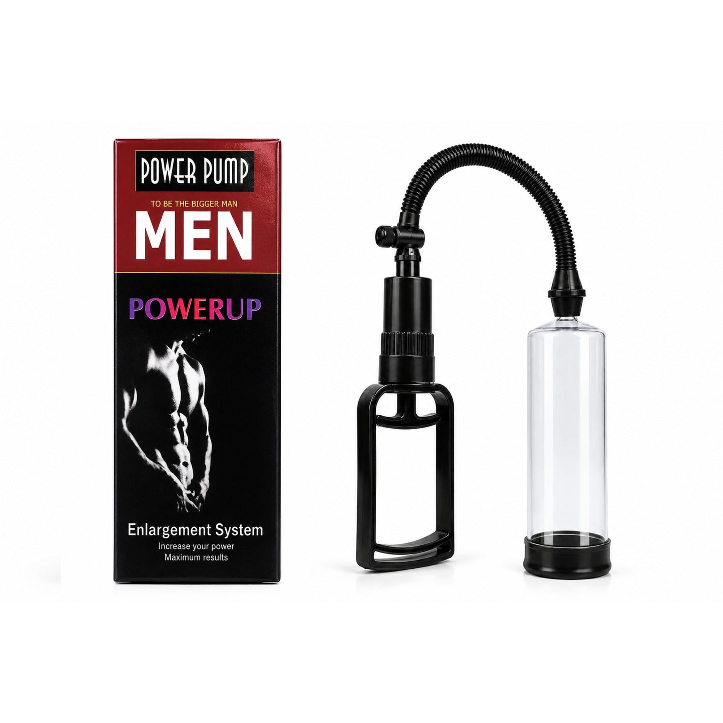 Power Pump Men Powerup Penis Enlargement Pump System