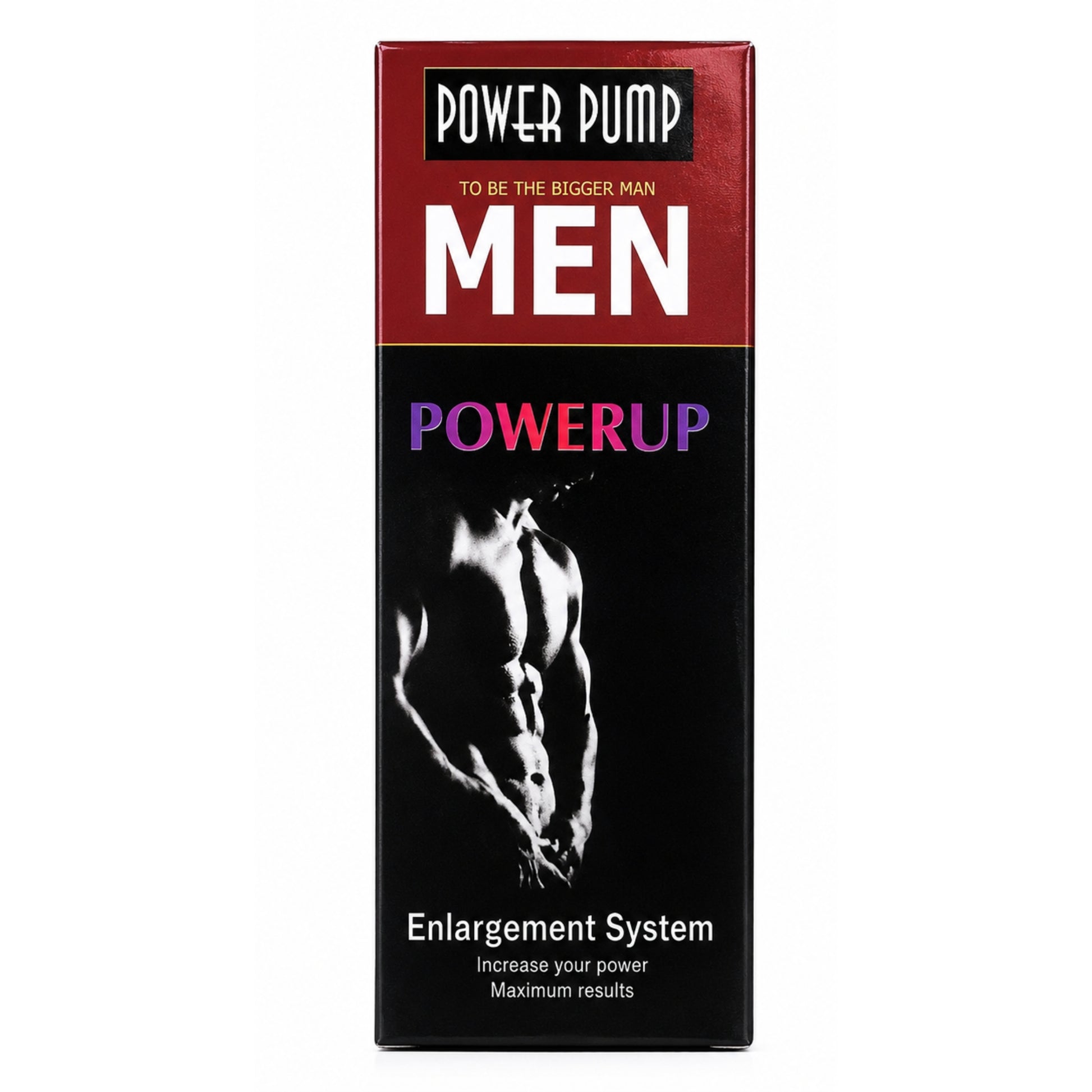 Power Pump Men Powerup Penis Enlargement Pump System
