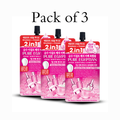Pure Egyptian Magic Whitening Compound Pack of 3 Cream