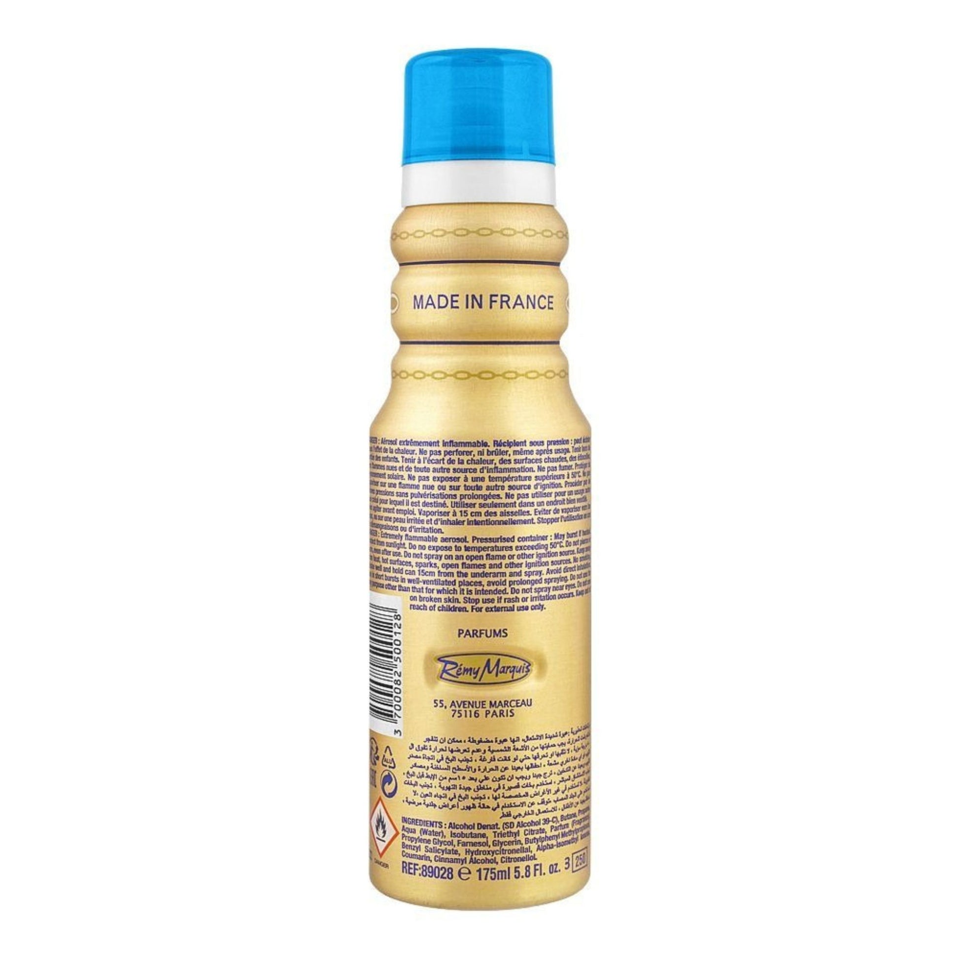 Remy Mariquis Original Remy For Woman Deodorant Spray - 175ml