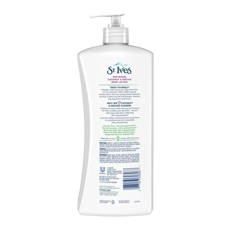 ST. Ives Softening Body Lotion With Coconut and Orchid