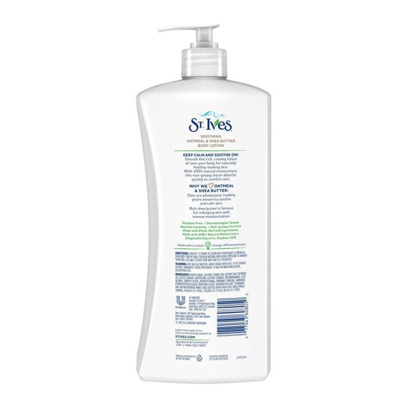 ST. Ives Soothing Body Lotion With Oatmeal and Shea Butter