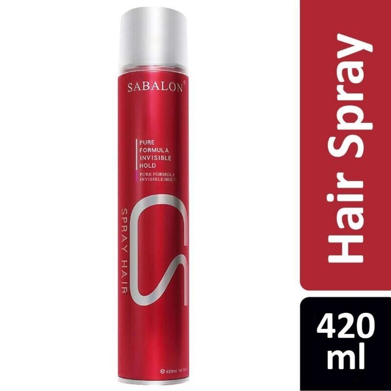 Sabalon Hair Spray 420ml – Pure Formula Invisible Hold
