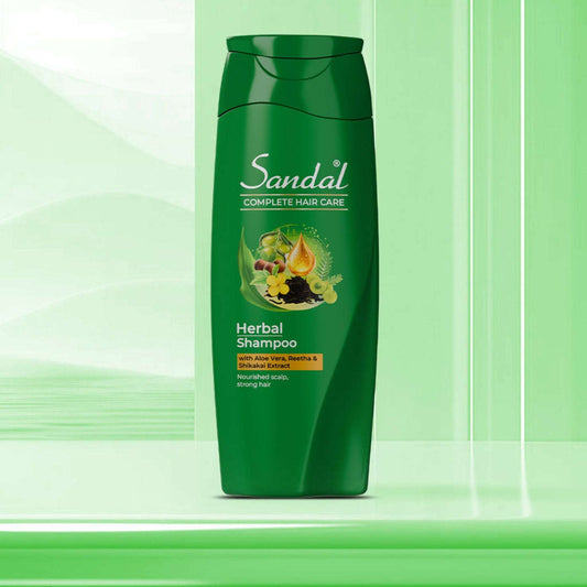 Sandal Herbal Shampoo for Strong, Healthy & Nourished Hair
