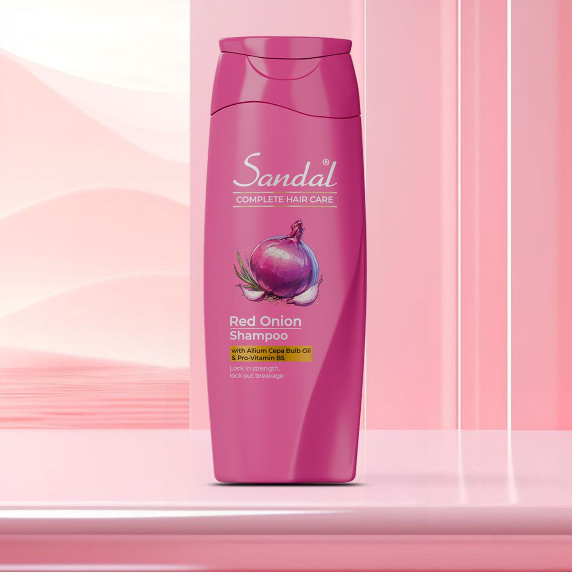 Sandal Red Onion Shampoo for Stronger, Breakage-Free Hair