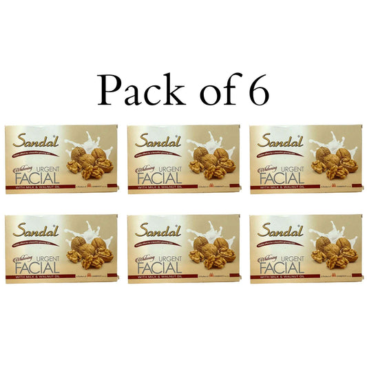 Sandal Whitening Urgent Facial with Milk & Walnut Oil